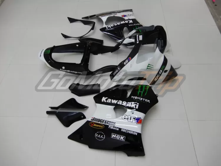 2000-2001-Kawasaki-Ninja-ZX-6R-White-ZX-RR-2009-MotoGP-Livery-Fairing-5