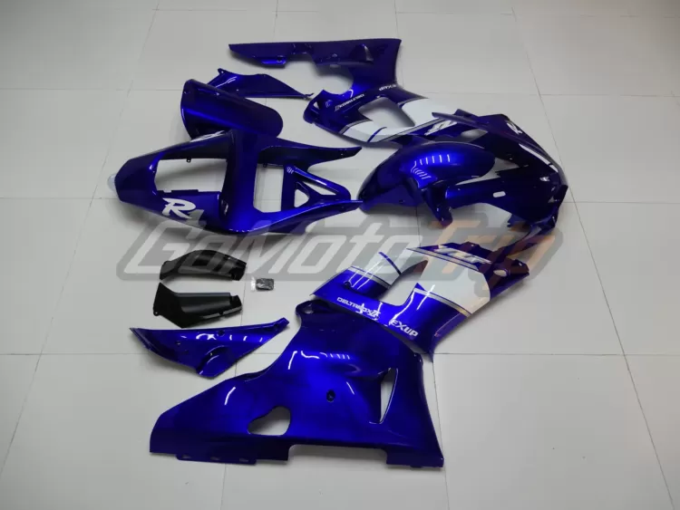 2000 2001 Yamaha Yzf R1 Blue Fairing Kit 5