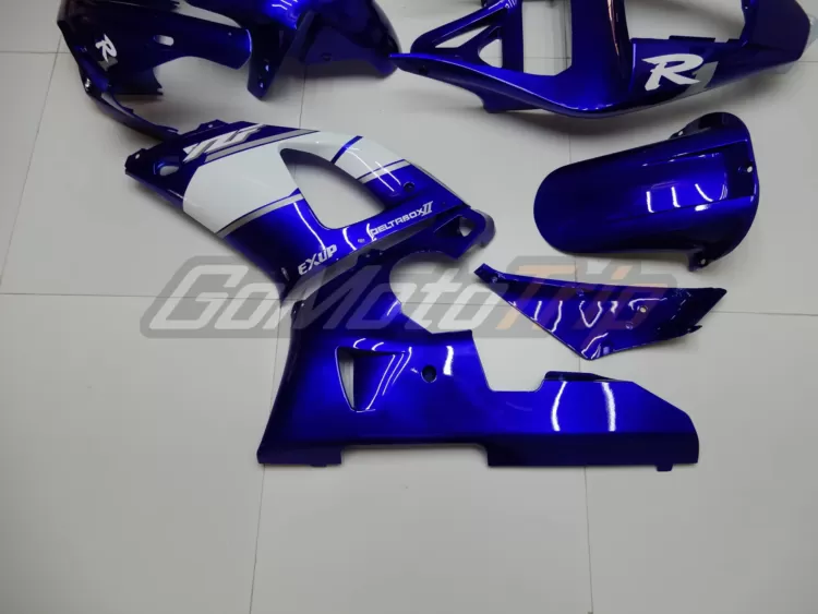 2000 2001 Yamaha Yzf R1 Blue Fairing Kit 9