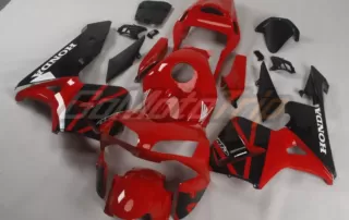 2003-2004-Honda-CBR600RR-Black-Red-DIY-Fairing-2