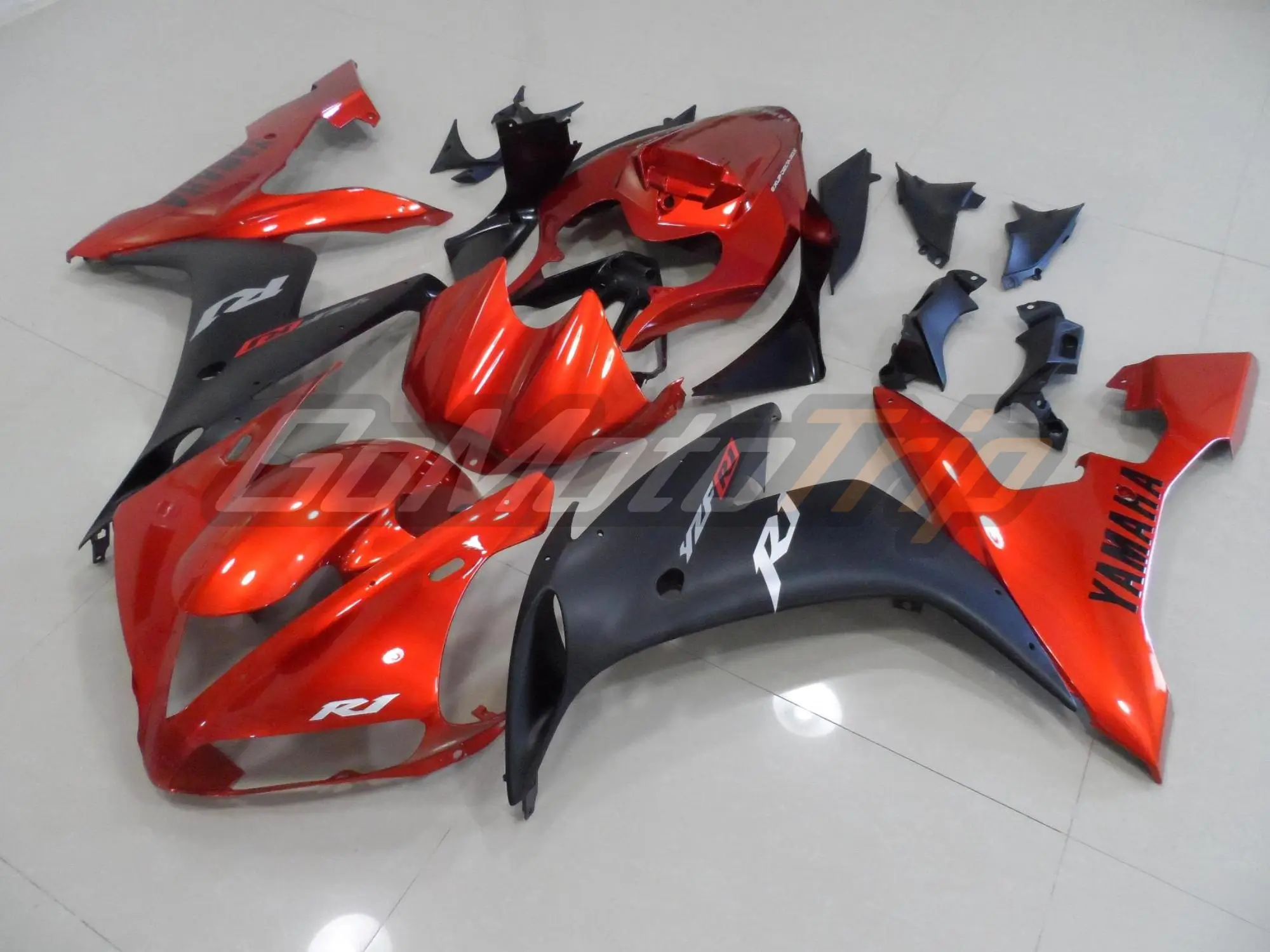 NT FAIRING Injection Molded ABS Fairing Kit For Yamaha YZF R1 2004-2006 – Black (Pre-Drilled, With Gifts)