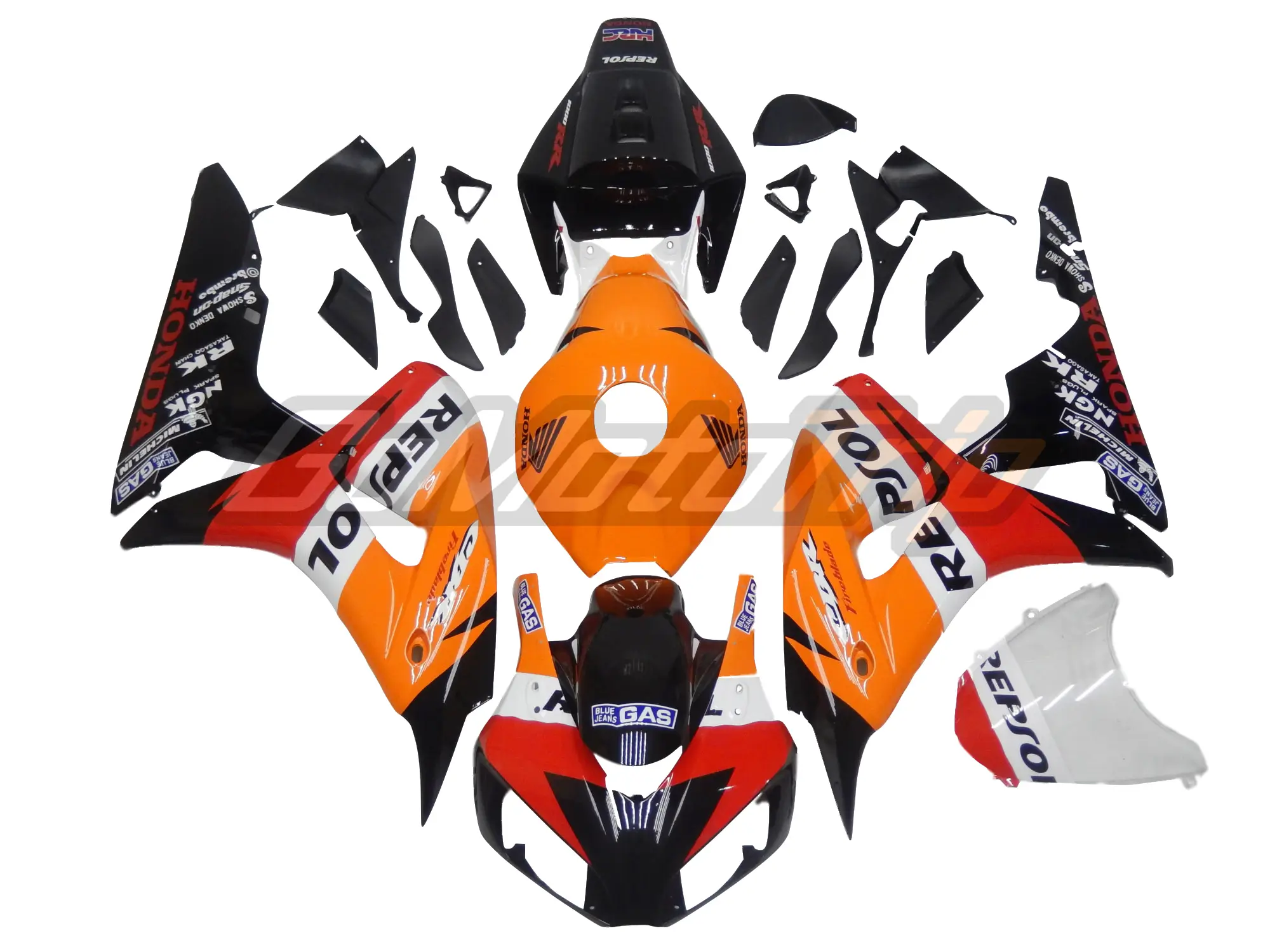 Stickers set for moto: Honda CBR 1000 RR Repsol (2006-2007)Replica Gra –