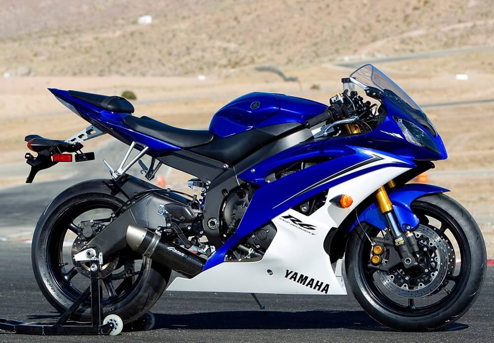 yamaha r6 blue