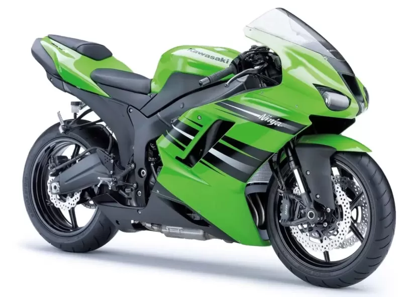 2008-Kawasaki-Ninja-ZX-6R-Lime-Green
