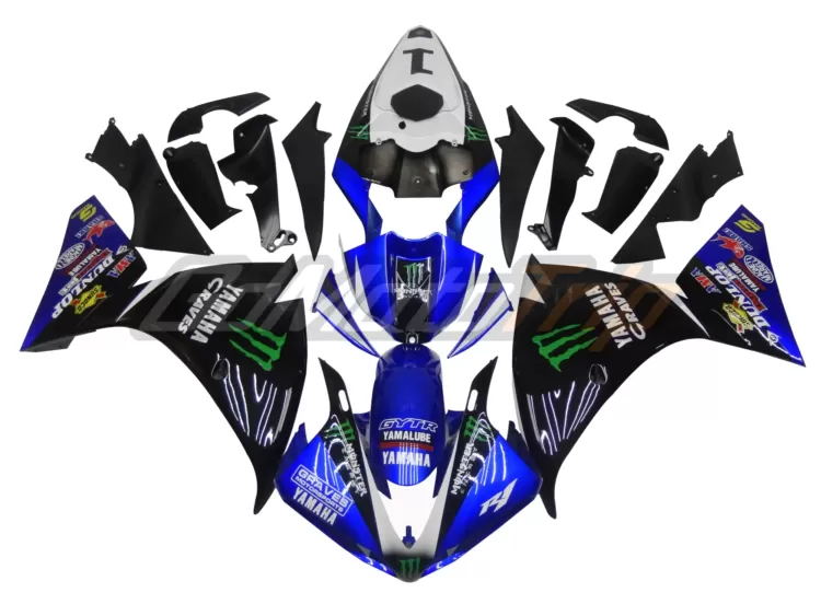 2009-2011-Yamaha-YZF-R1-Monster-Energy-Graves-Fairing-GS