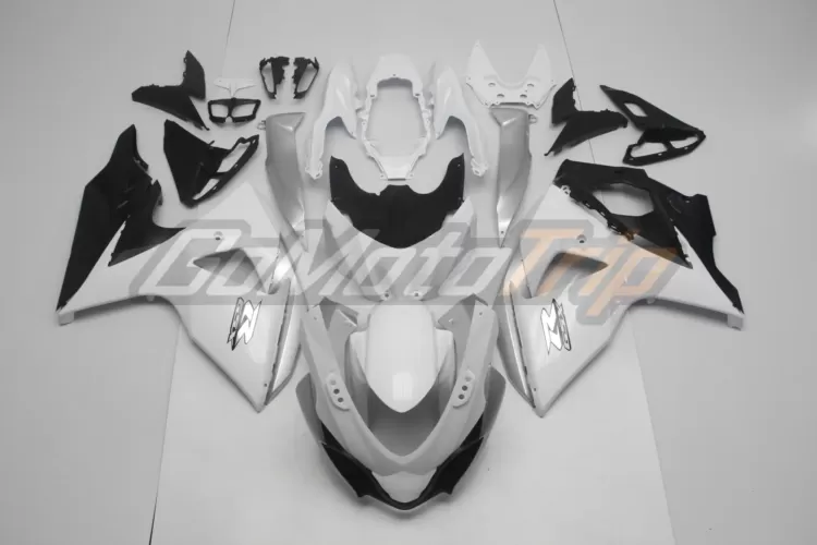 2009-2016-Suzuki-GSX-R1000-White-Silver-Fairing-3