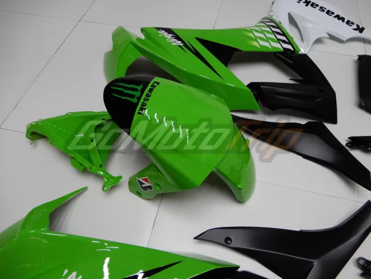 2010 Kawasaki Ninja Zx 10r Lime Green Fairing 8