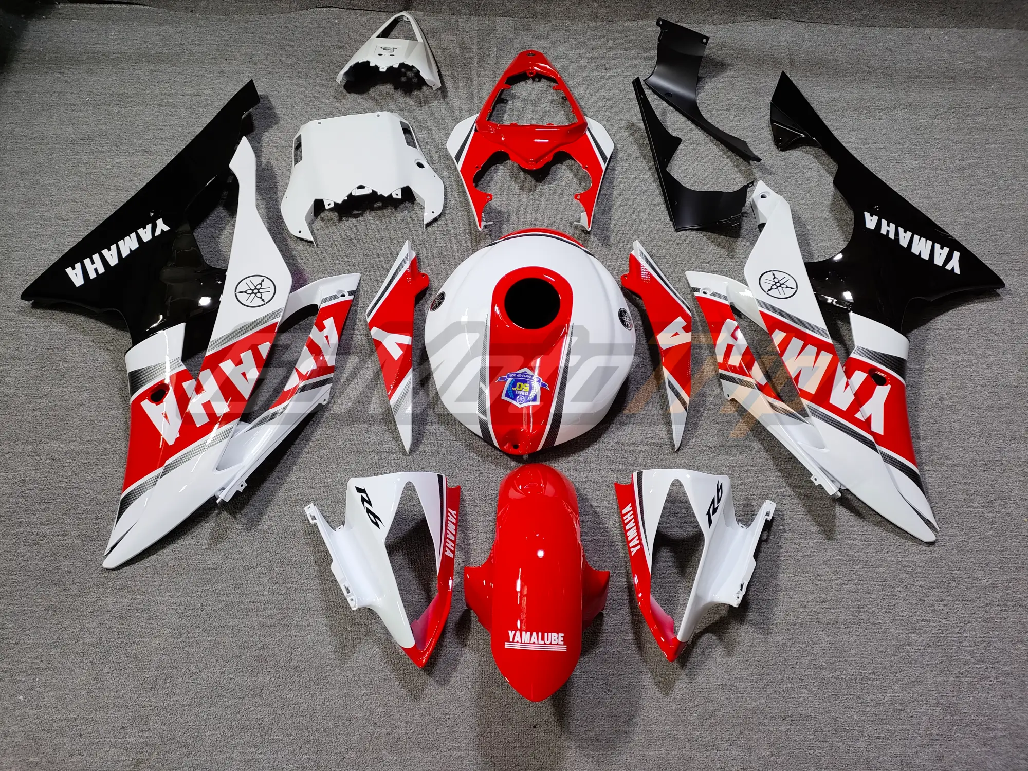 2012 Yamaha YZF-R6 WGP 50th Anniversary Custom Fairing 1