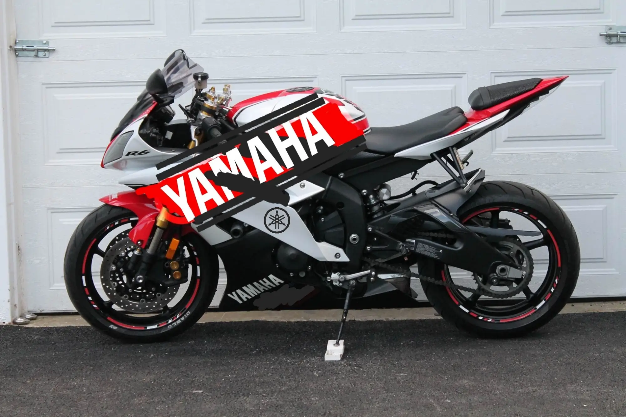 2012 Yamaha YZF-R6 WGP 50th Anniversary Custom Fairing 9