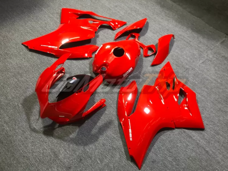 Ducati 1199 Panigale Red Fairing Kit 2
