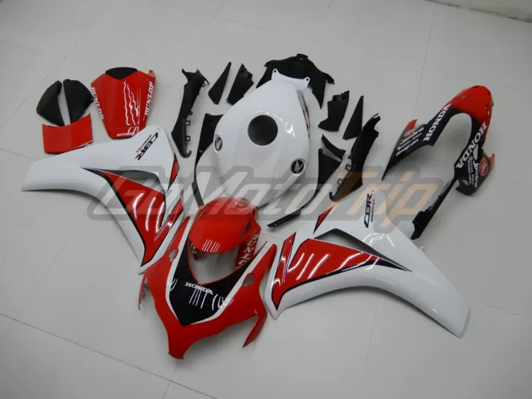 2008 2011 Honda Cbr1000rr Hrc Red White Sportbike Bodywork 3