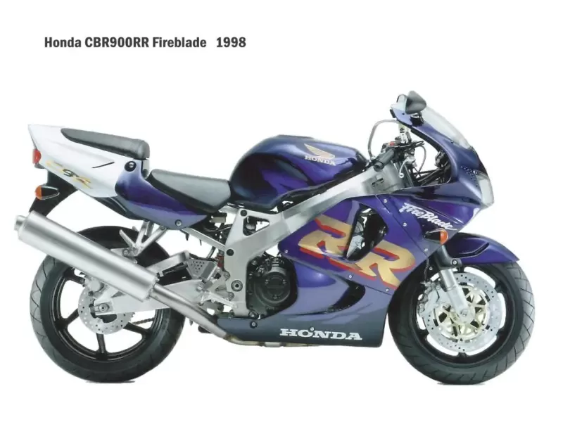 1998-1999-Honda-CBR900RR-919-Blue