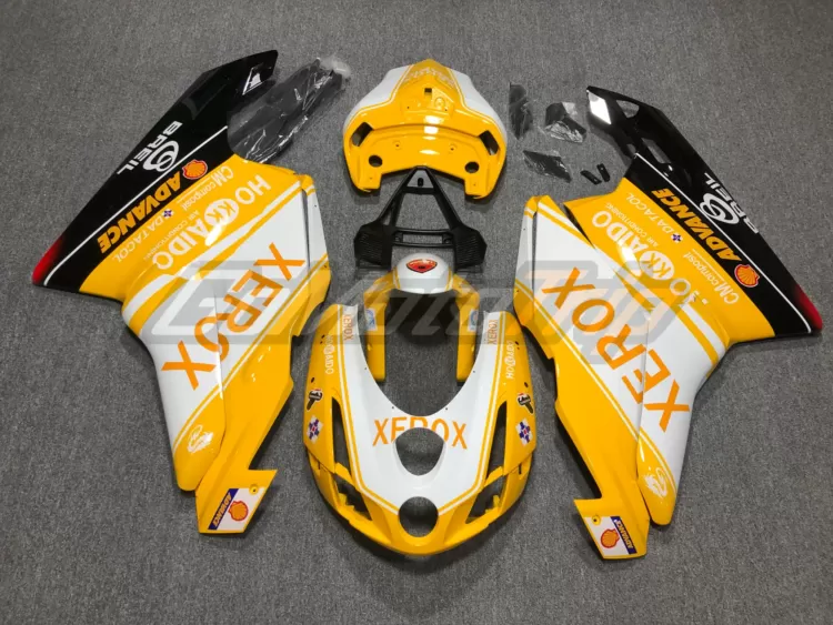 2003-2004-Ducati-749-999-Yellow-XEROX-Fairing-Kit-1