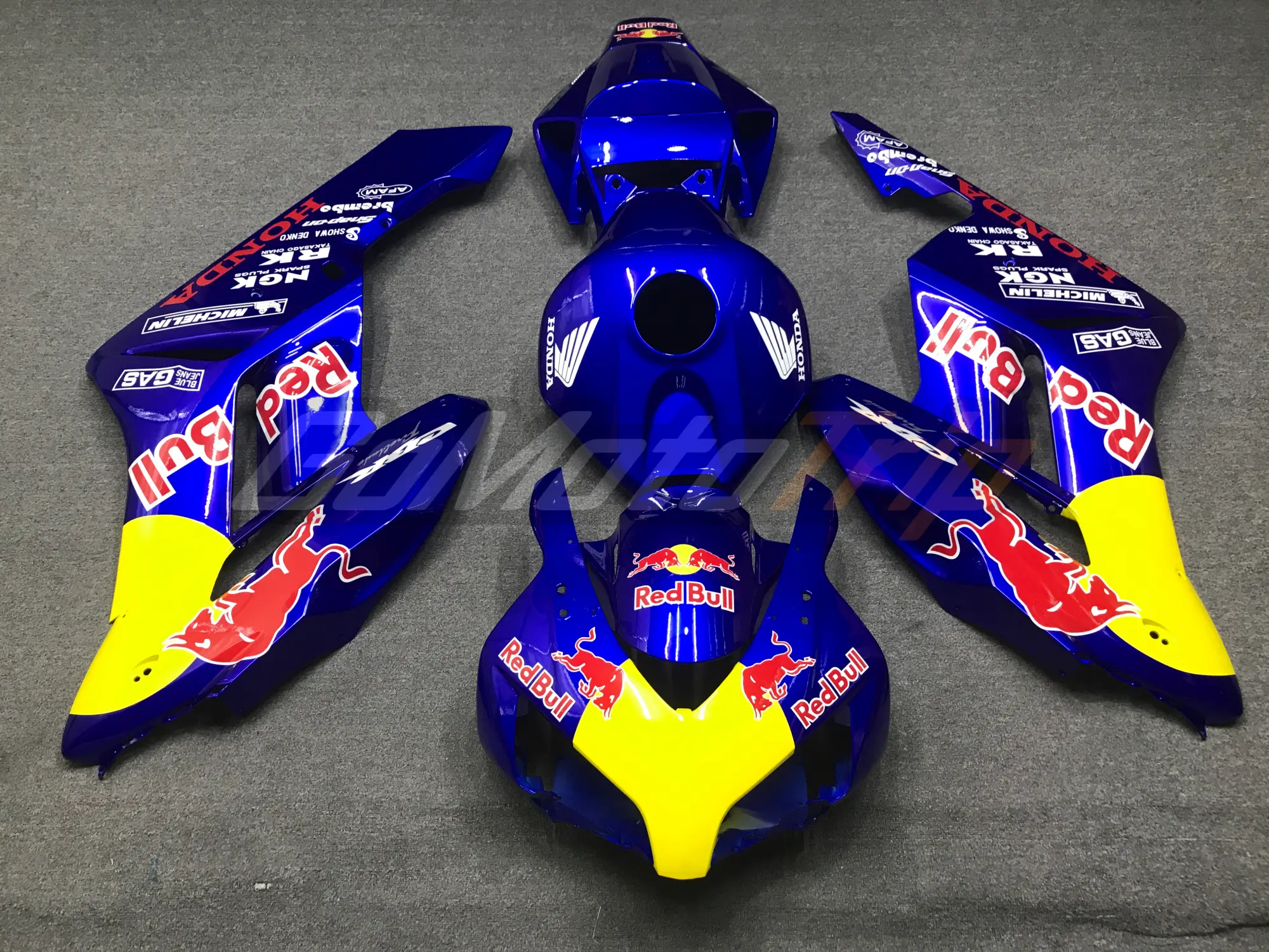 2004 2005 Honda Cbr1000rr Redbull Fairing 1