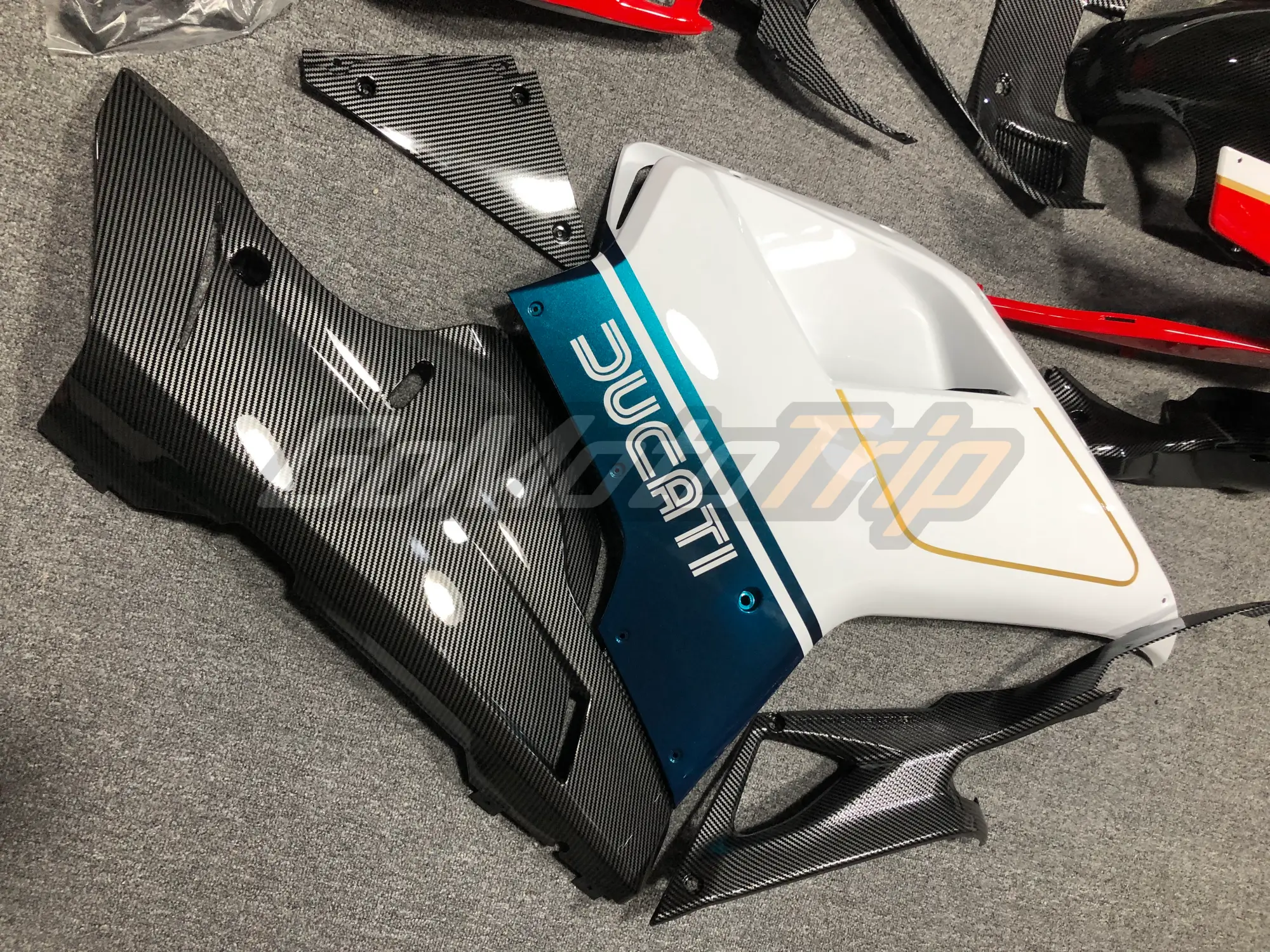 2007 Ducati 1098 S Tricolore Fairing Kit 6