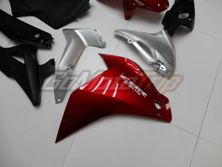 2011 Honda Cbr250r Red Fairing Kit 14