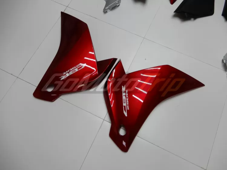 2011 Honda Cbr250r Red Fairing Kit 16