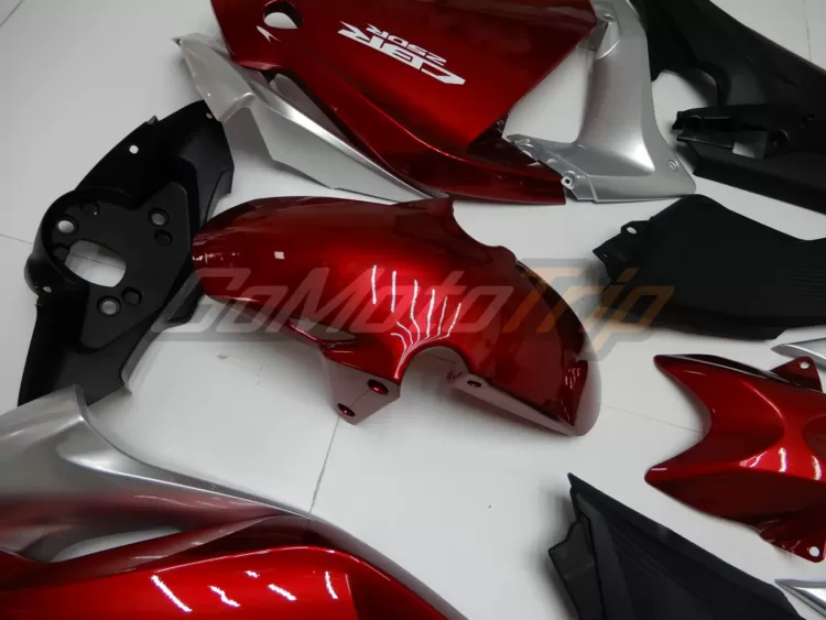 2011 Honda Cbr250r Red Fairing Kit 9