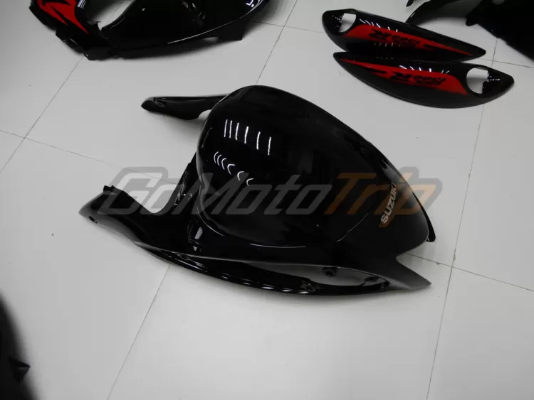 2011 Suzuki Hayabusa Black Fairing Kit 15