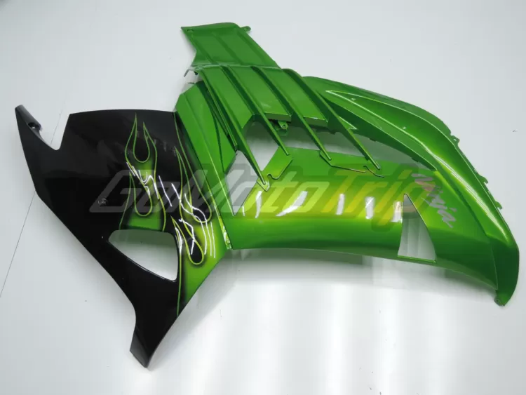 2012 Kawasaki Ninja Zx 14r Lime Green Fairing 13
