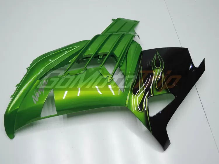 2012 Kawasaki Ninja Zx 14r Lime Green Fairing 15