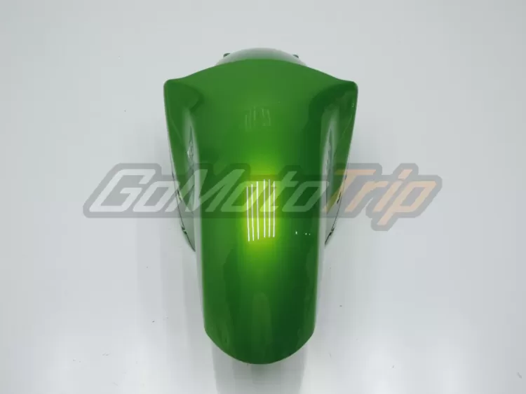 2012 Kawasaki Ninja Zx 14r Lime Green Fairing 5