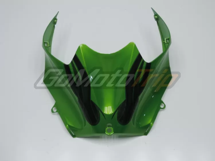 2012 Kawasaki Ninja Zx 14r Lime Green Fairing 9