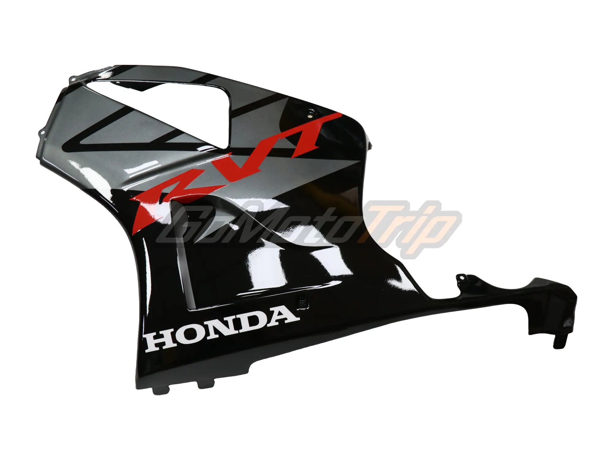 Honda Rc51 Rvt1000R Black Silver Fairing 7 - Gomototrip Honda RC51 RVT1000R Black Silver Fairing 7