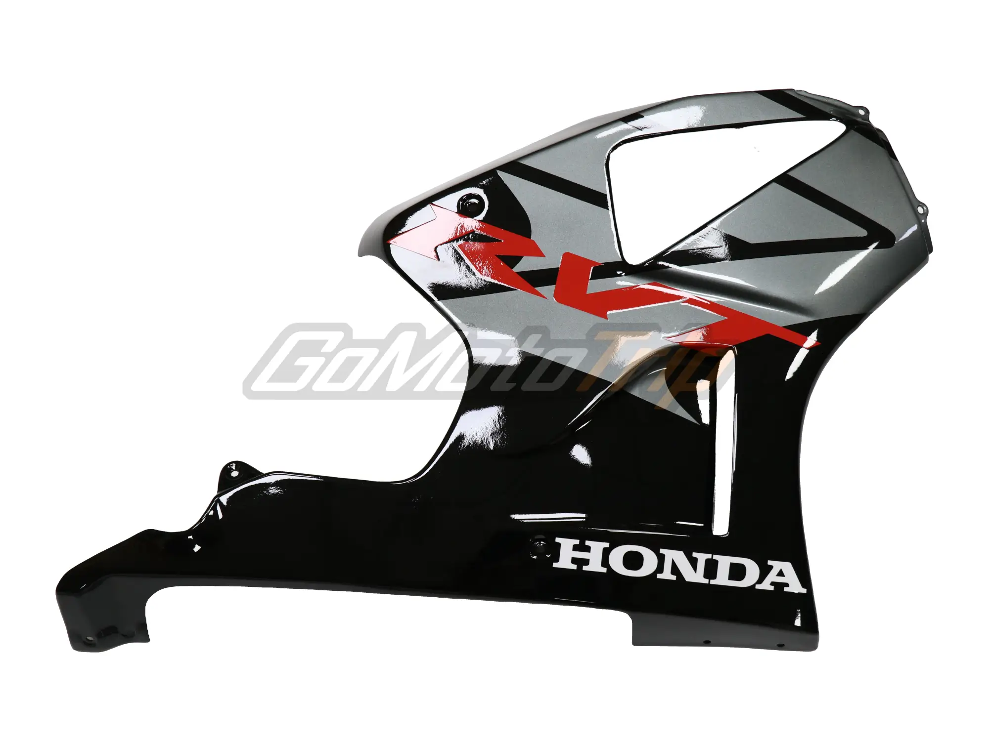 Honda Rc51 Rvt1000R Black Silver Fairing 8 - Gomototrip Honda RC51 RVT1000R Black Silver Fairing 8
