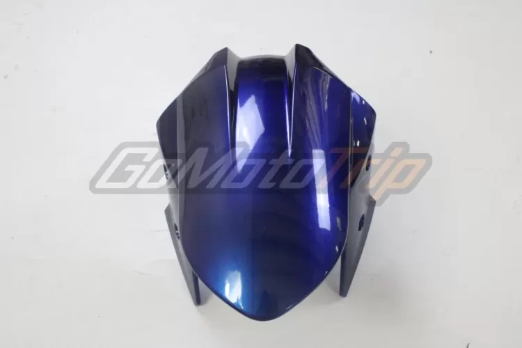 Kawasaki Ninja 300 Blue Black Fairing Kit 5