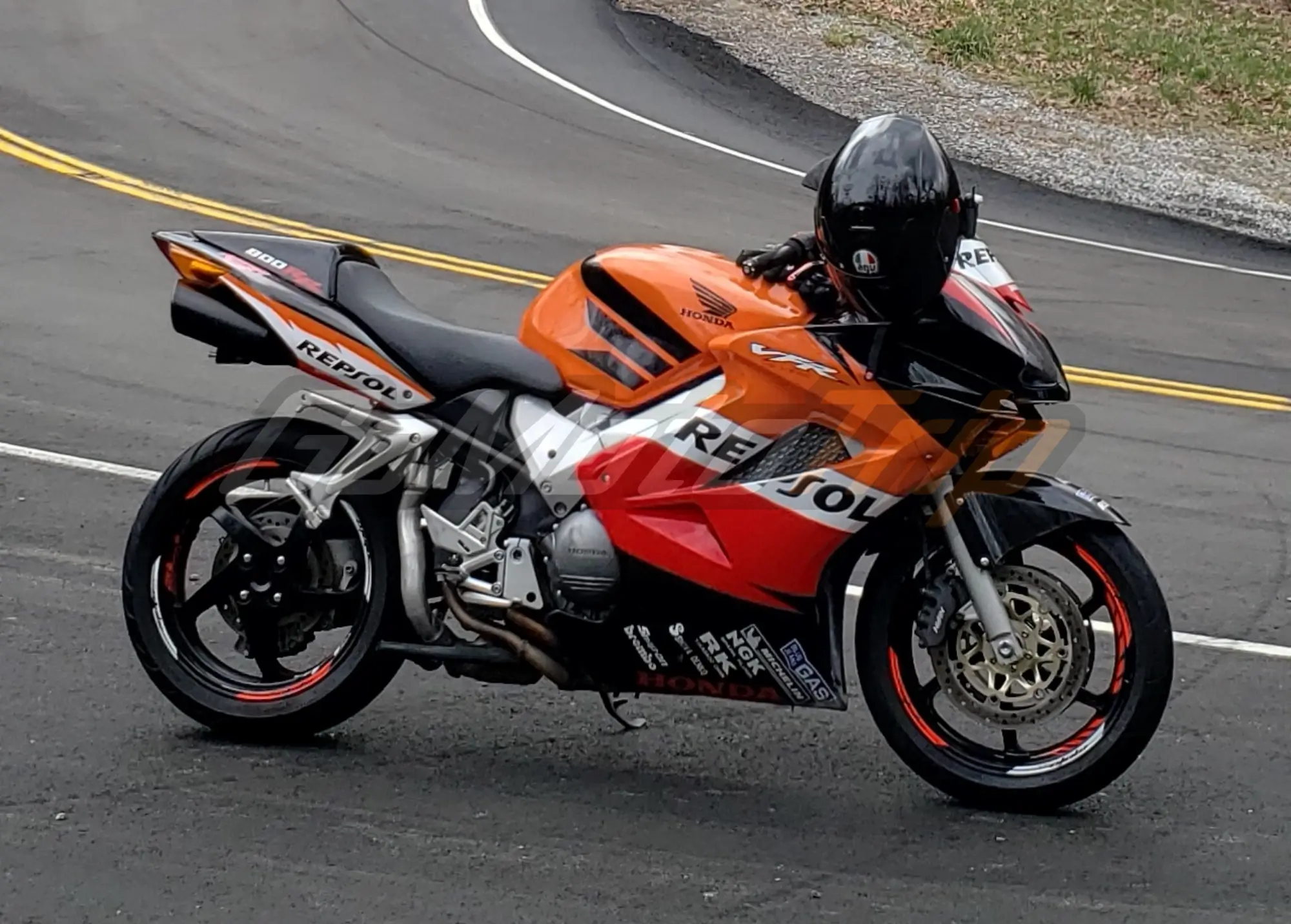Best 2002 2013 Honda VFR800 Repsol Fairing GoMotoTrip