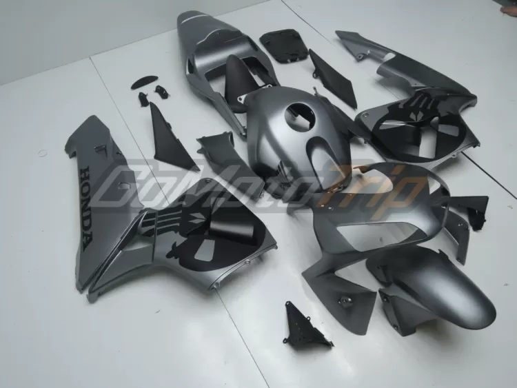 2003-2004-Honda-CBR600RR-Gray-Black-Skull-Fairing-2