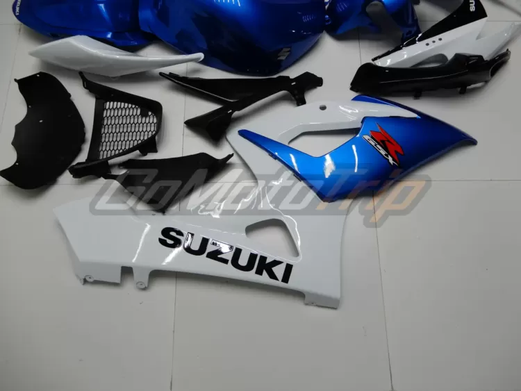2005 2006 Suzuki Gsx R1000 Blue White Fairing 13