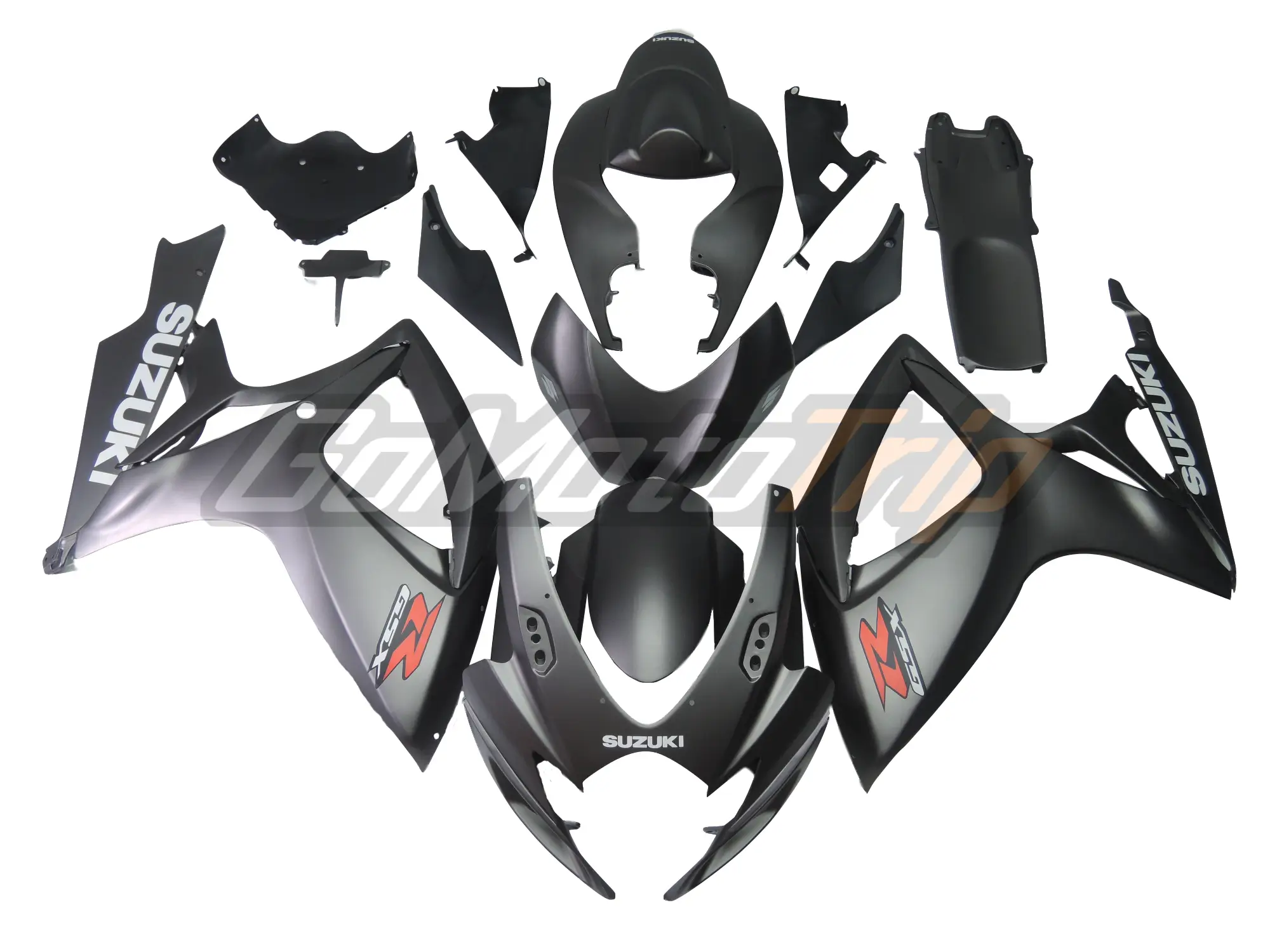 2006-2007-Suzuki-GSX-R750-600-Matte-Gray-Fairing-GS