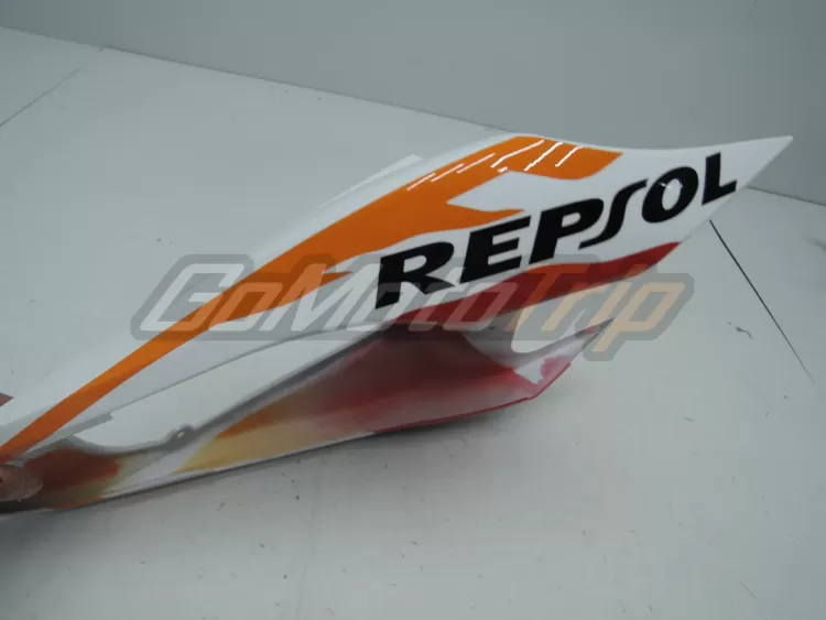 2009-2012-Honda-CBR600RR-White-REPSOL-Fairing-14