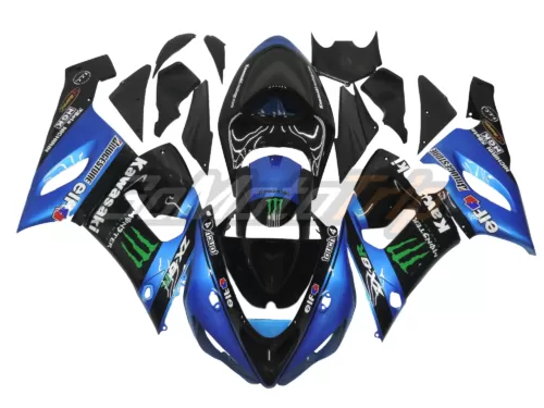 2005-2006-Kawasaki-Ninja-ZX-6R-Blue-ZX-RR-2009-MotoGP-Livery-Fairing-GS