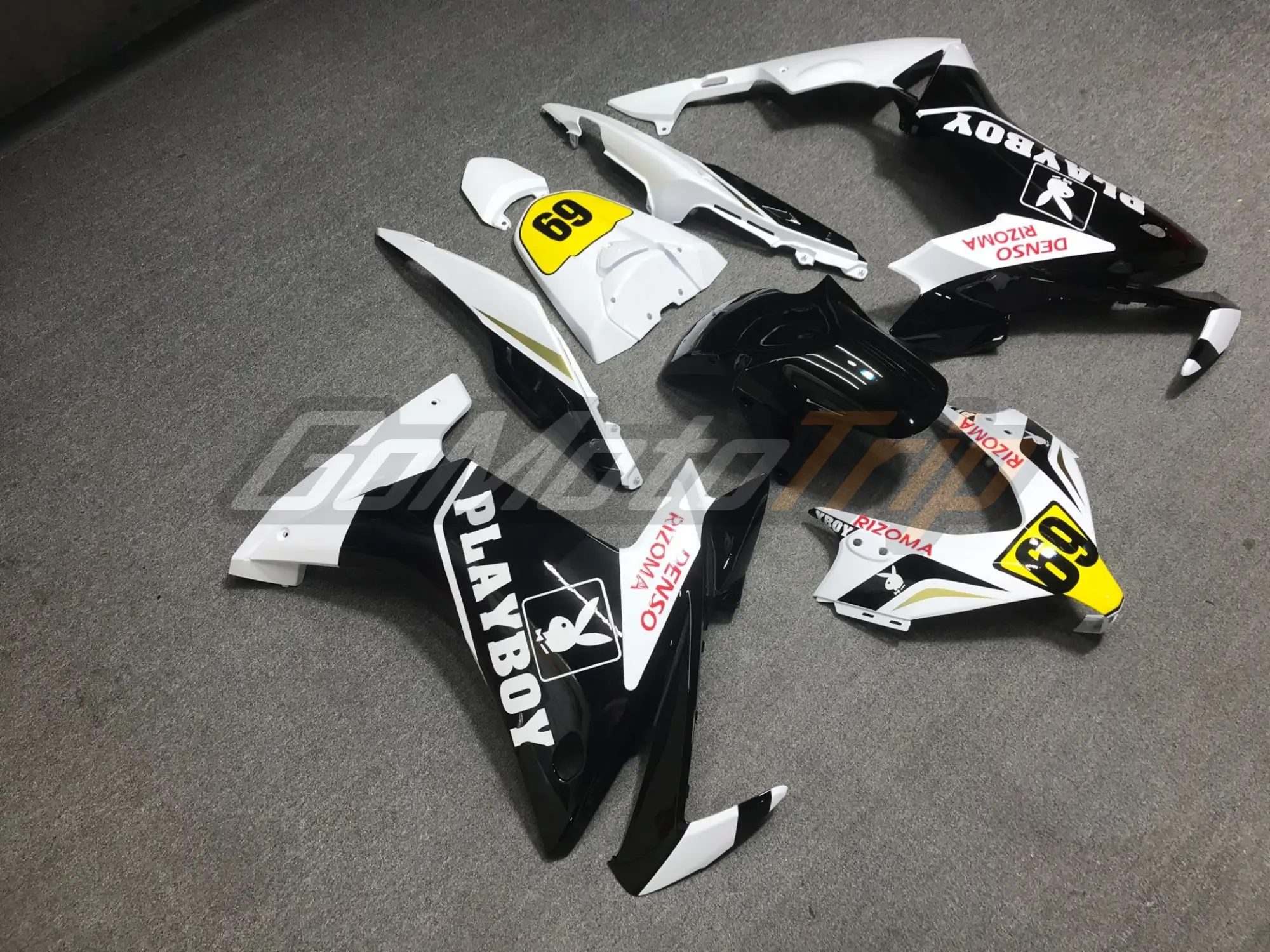 2013 2015 Honda Cbr500r Playboy Fairing Kit 3