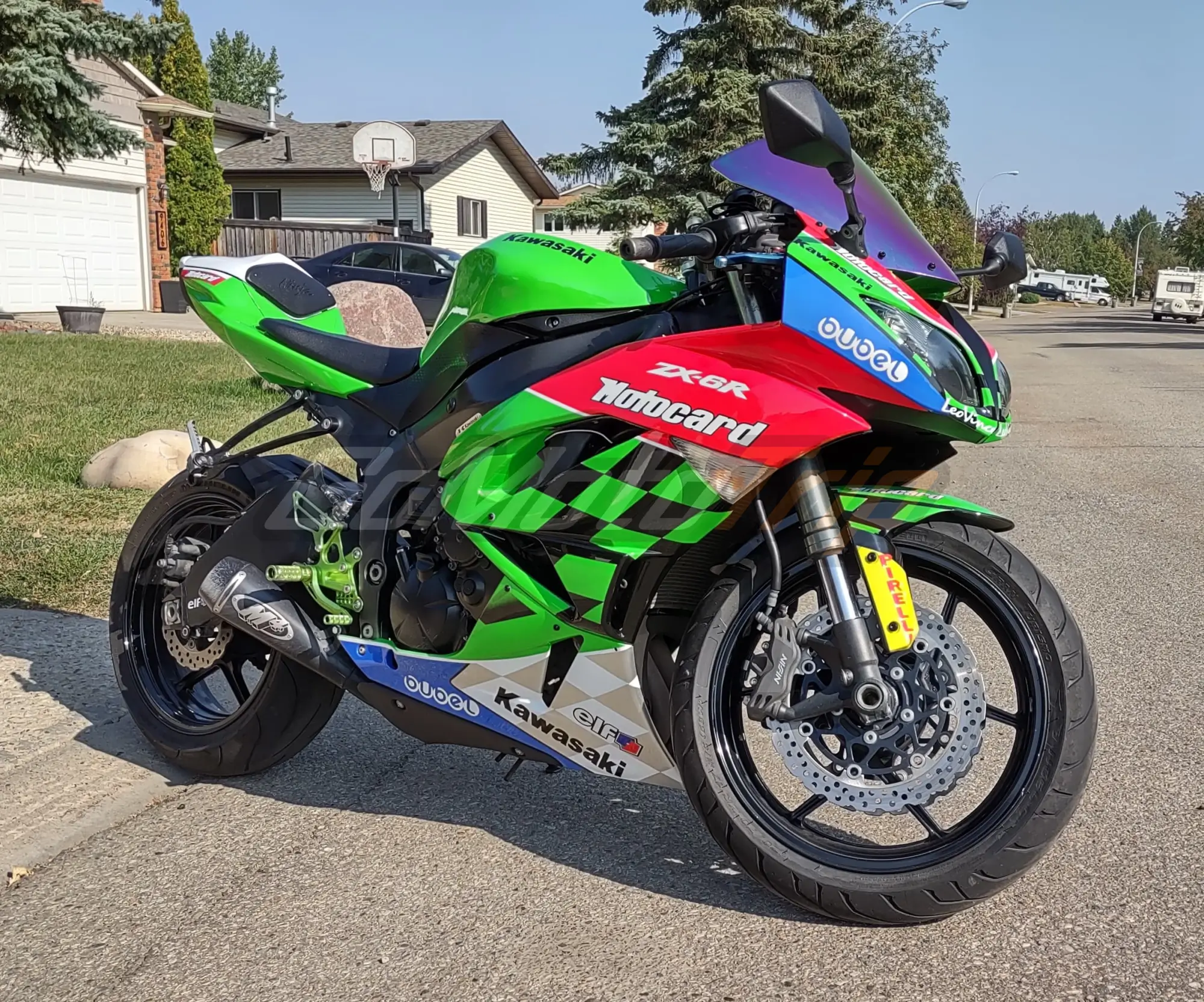 Rider Review 139185 Michael 2009 2012 Zx 6r Provec Motocard Wss Fairing 1