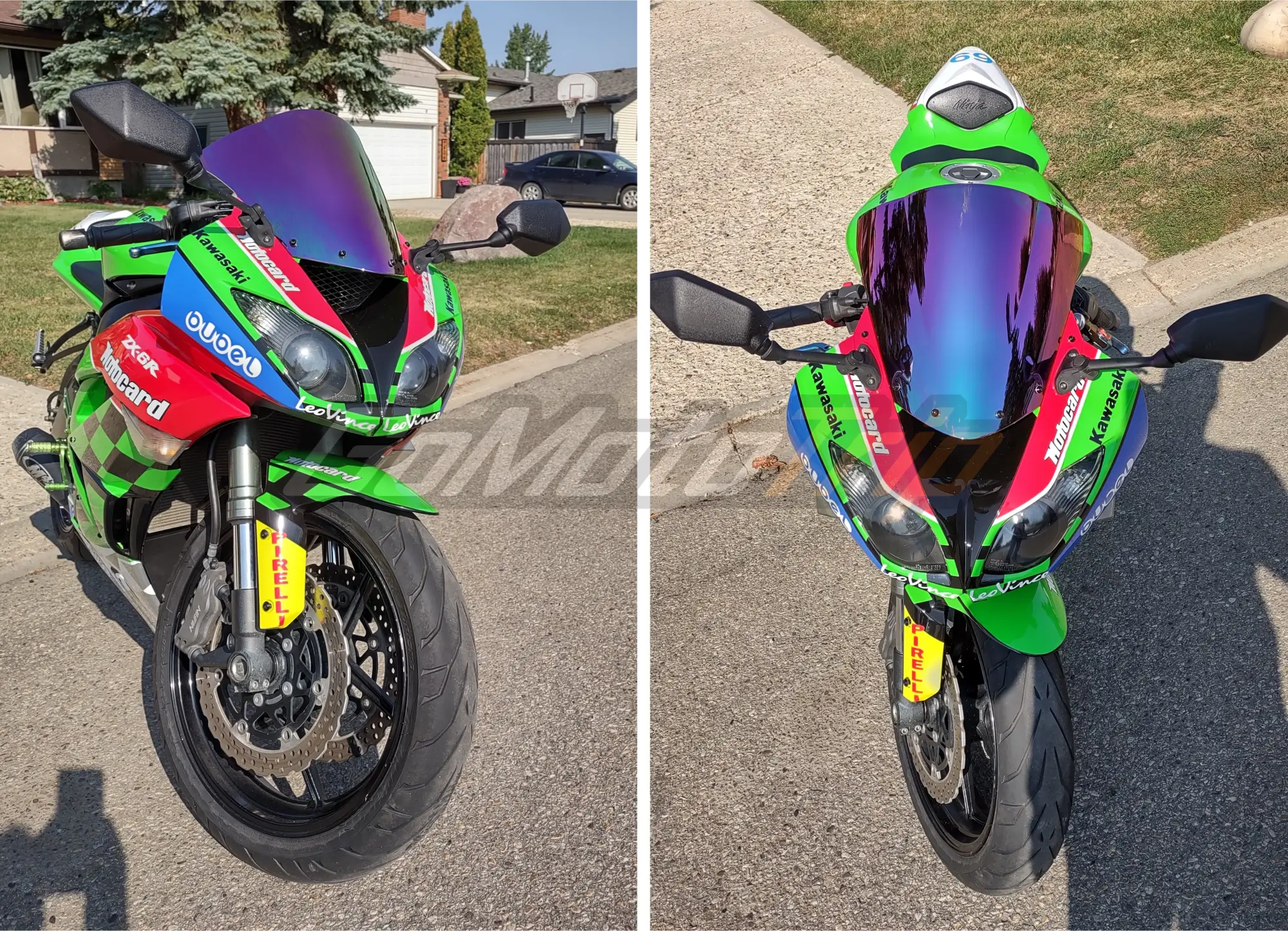 Rider Review 139185 Michael 2009 2012 Zx 6r Provec Motocard Wss Fairing 2