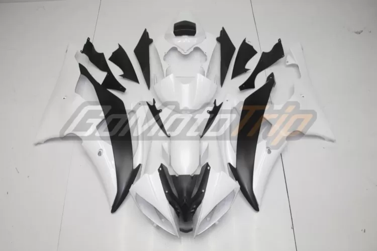 2008-2016-Yamaha-YZF-R6-Pearl-White-Fairing-1