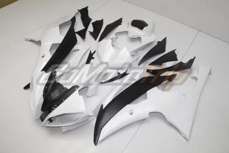 2008-2016-Yamaha-YZF-R6-Pearl-White-Fairing-2