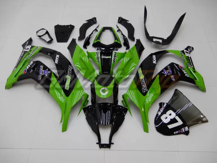 2011-2015-Kawasaki-Ninja-ZX-10R-Team-Green-Fairing-1