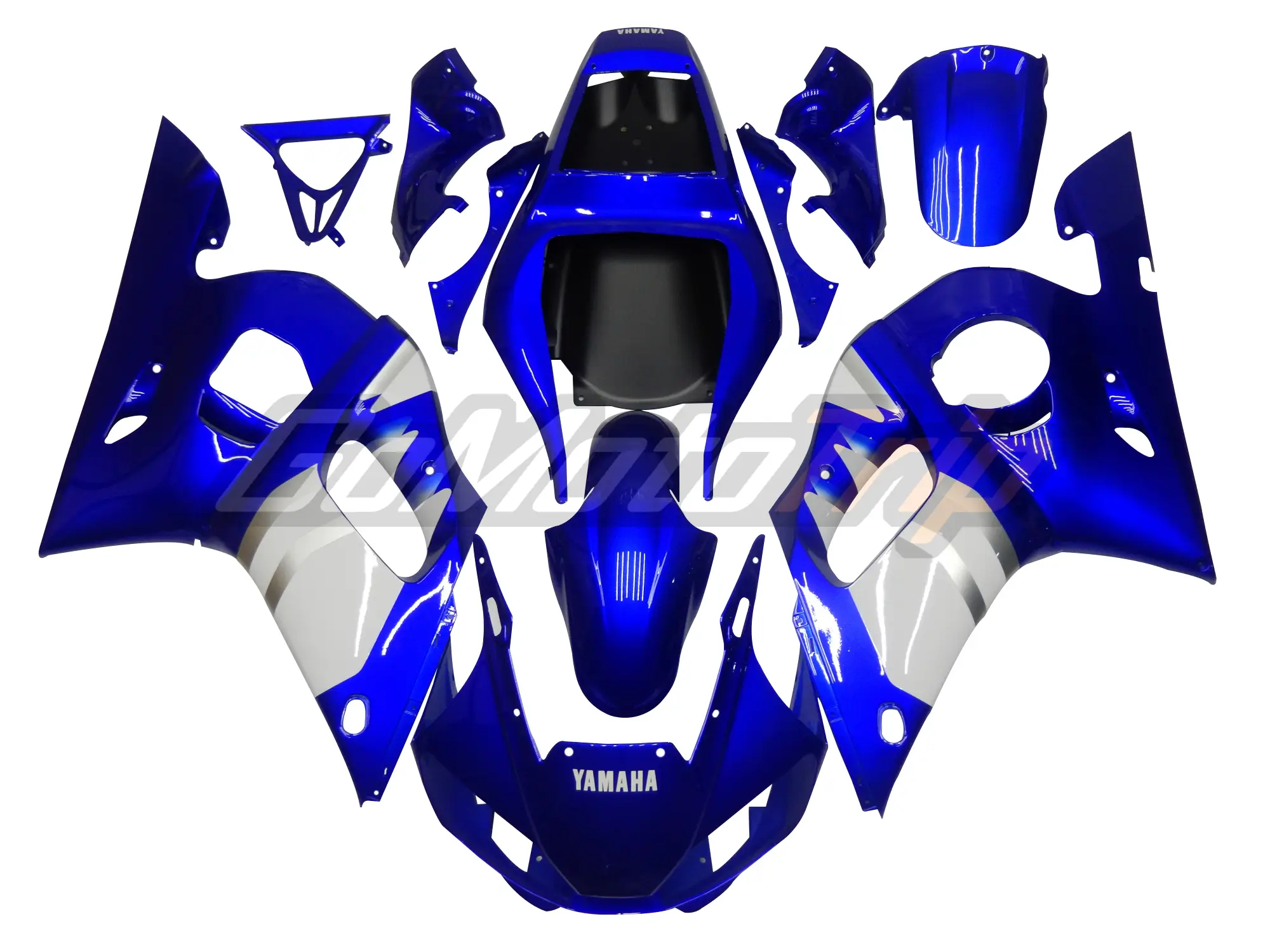 Complete Blue Black Fairing Fit for YAMAHA 2006 2007 YZF R6 Injection Mold ABS Plastics New Bodywork Bodyframe 06 07 
