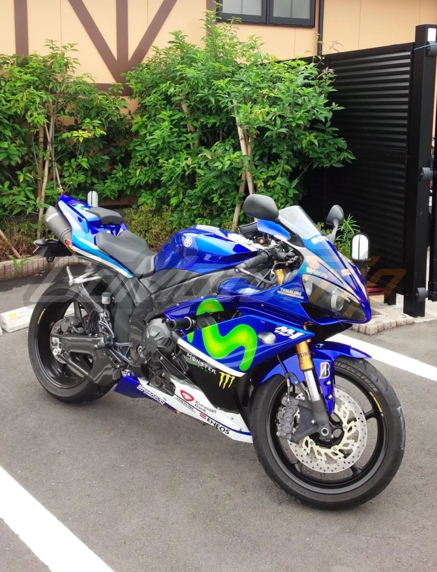 2007-2008 Yamaha R1 YZR-M1 2015 MotoGP Livery DIY Fairing