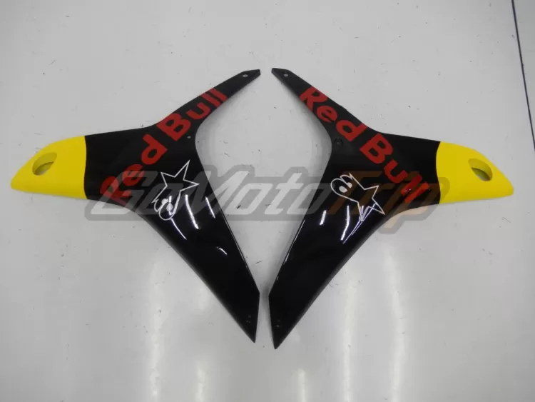 2009-2012-Honda-CBR600RR-Black-Red-Bull-Fairing-15