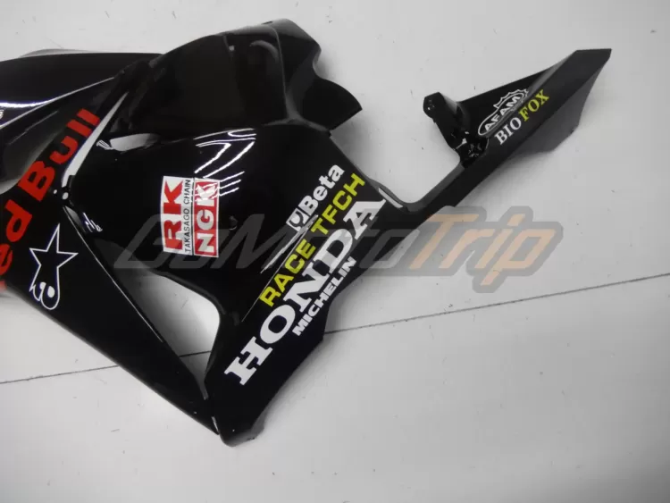 2009-2012-Honda-CBR600RR-Black-Red-Bull-Fairing-18