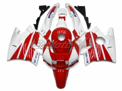 1991 1994 Honda Cbr600F2 Red White Fairing Kit 1 - Gomototrip 1991-1994 Honda CBR600F2 Red White Fairing Kit 1