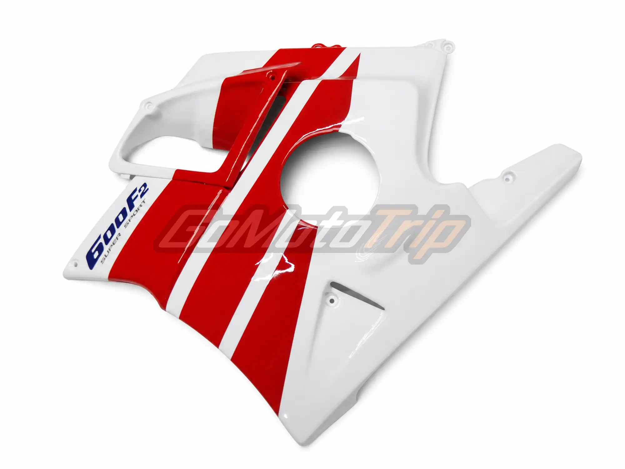 1991 1994 Honda Cbr600F2 Red White Fairing Kit 10 - Gomototrip 1991-1994 Honda CBR600F2 Red White Fairing Kit 10