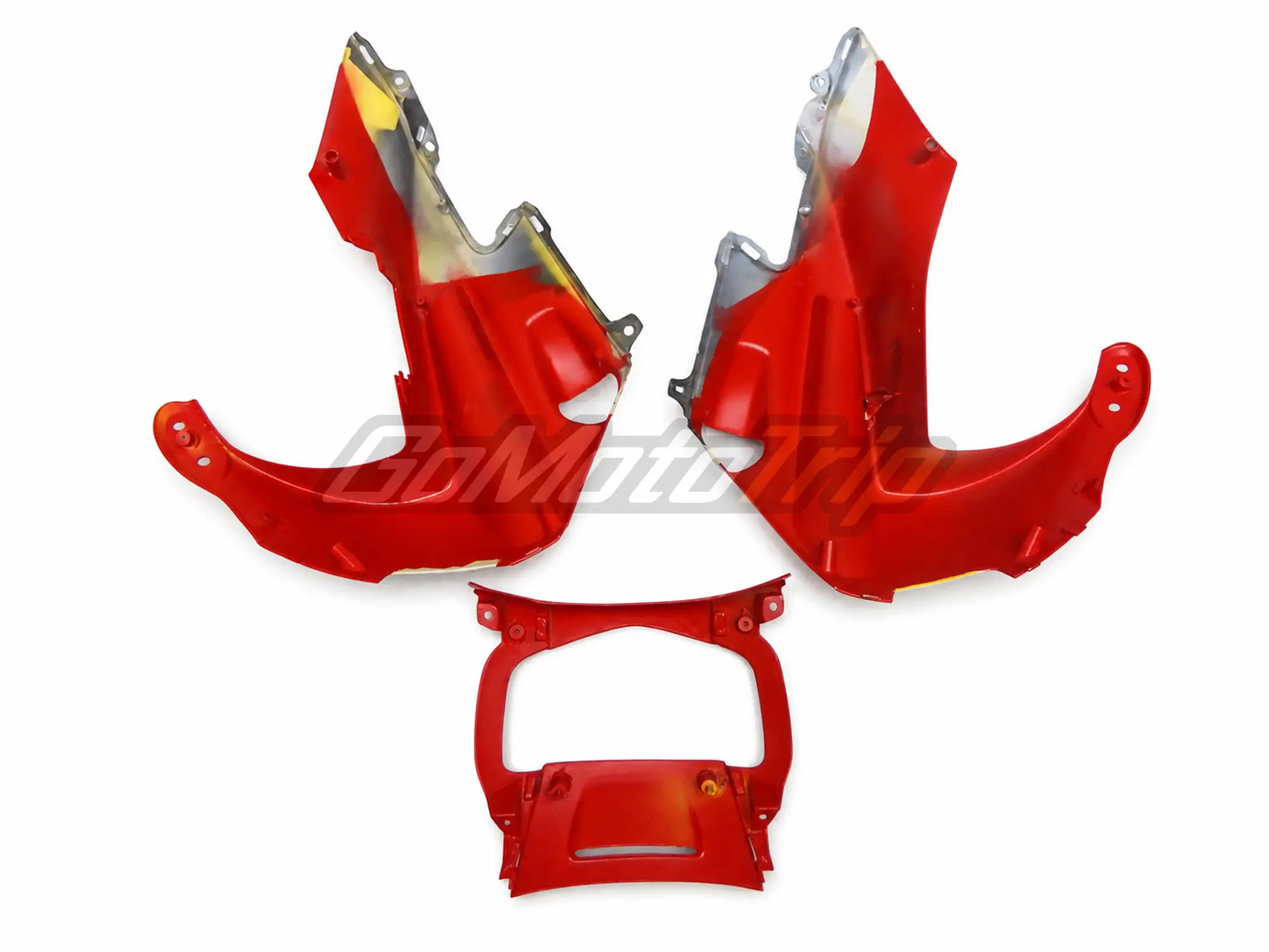 1991 1994 Honda Cbr600F2 Red White Fairing Kit 7 - Gomototrip 1991-1994 Honda CBR600F2 Red White Fairing Kit 7