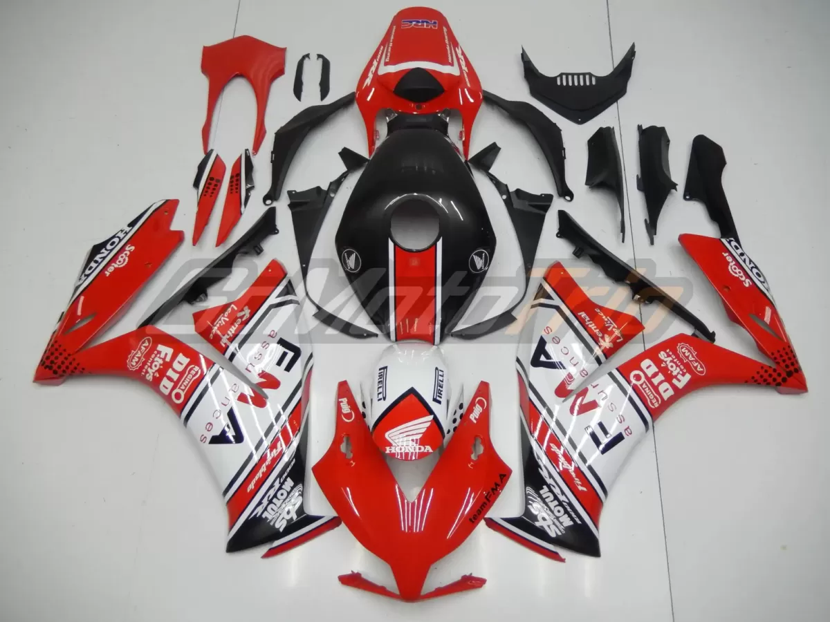 2012 2016 Honda Cbr1000rr Team Fma Assurances Fairing Kit 3